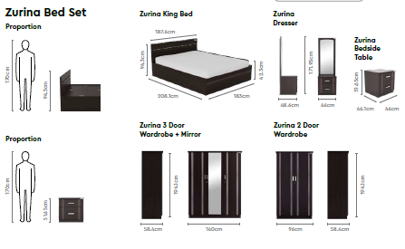 Zurina Bed Set - Image 2