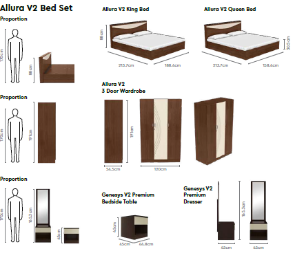 Allura V2 Bed Set - Image 3