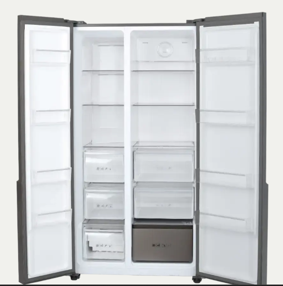 Side by Side Refrigerator 600L Eon Velvet Opera Black - Image 5